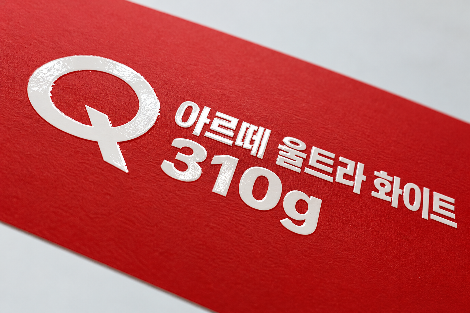 [수입지명함] 투명 에폭시 명함 -후가공