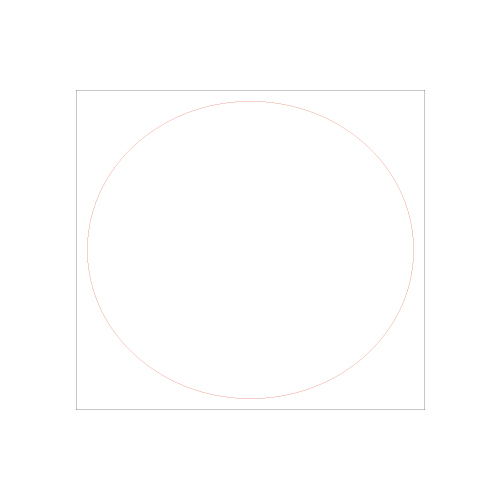 [일반스티커] 타원형 스티커 115mmx105mm